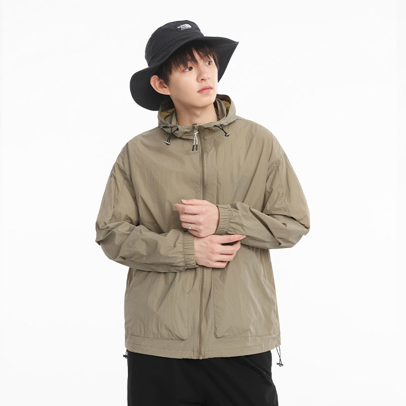 New Ice Silk Sun Protection Clothing Men's Coat