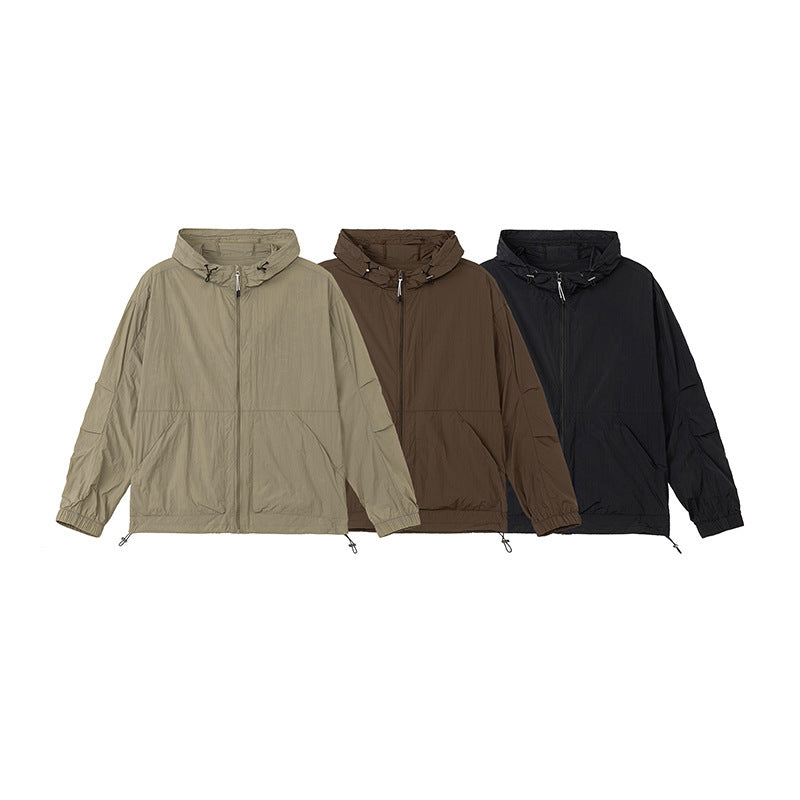 New Ice Silk Sun Protection Clothing Men's Coat