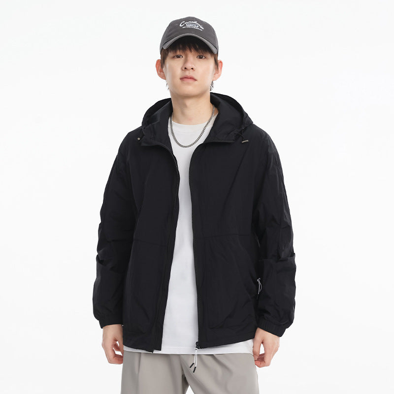 New Ice Silk Sun Protection Clothing Men's Coat